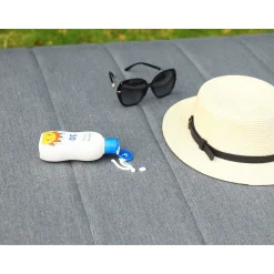 Haveson Outdoorsofa Novara wetterfester LIKA-TEX Bezugsstoff anthrazit Aluminiumgestell