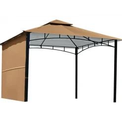 Haveson Pavillon cappuccinofarben 330 x 330 cm