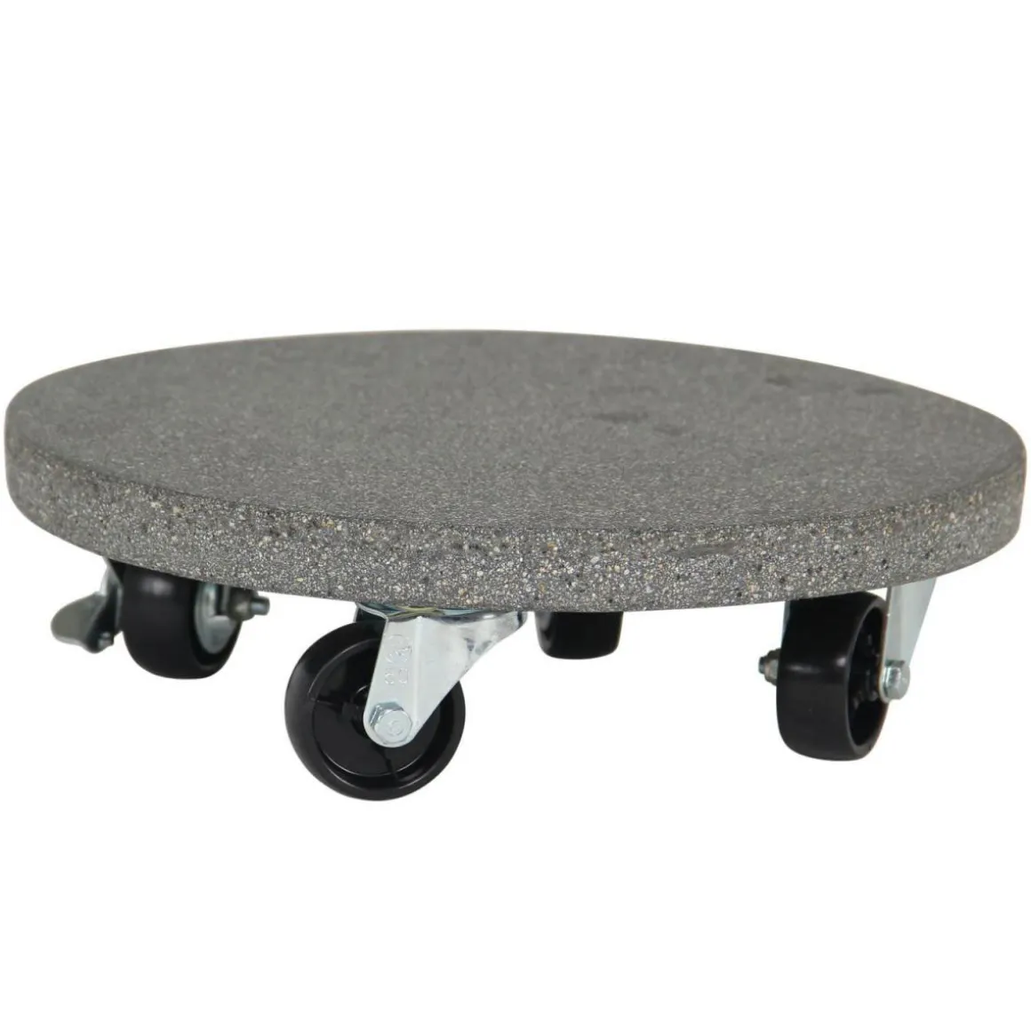 Haveson Pflanzenroller Stone rund grau