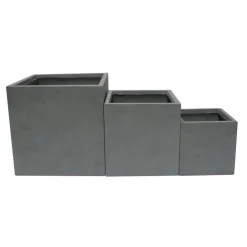 Haveson Pflanzkübel Granite hellgrau