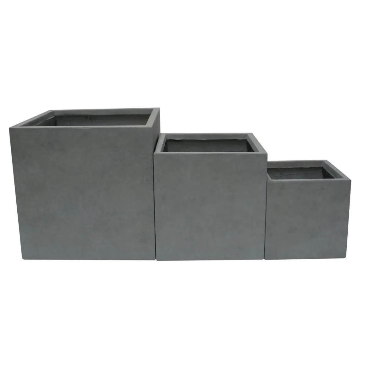 Haveson Pflanzkübel Granite hellgrau