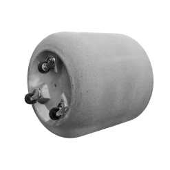 Haveson Pflanztopf Rollo L zementgrau