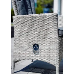 Haveson Positionssessel Milano grau-meliert