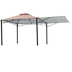 Haveson Seitenteile für Pavillon mit ausklappbaren Seitenteil Nr 452354