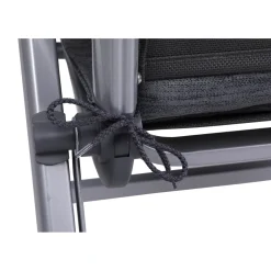 Haveson Sitzauflage Hochlehner 118x48x4cm anthrazit