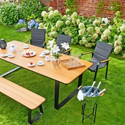 Haveson Stapelsessel Montenegro schwarz