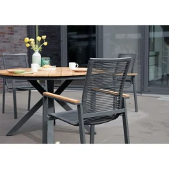 Haveson Stapelsessel Rondo grau