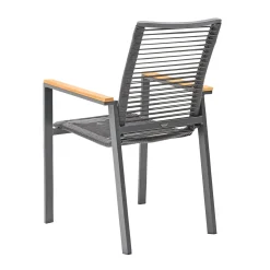 Haveson Stapelsessel Rondo grau