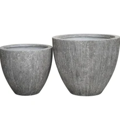 Haveson Topf Stripes anthrazit