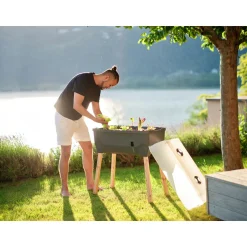 Hochbeet Sammy Salad mit Deckel anthrazit