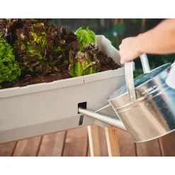 Hochbeet Sammy Salad mit Deckel hellgrau