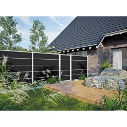 Ideenwelt T&J Platten Farö anthrazit aus Kraftpapier