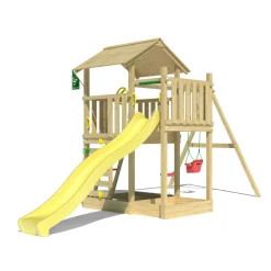Jungle Gym Spielturm ArbourRutsche gelb