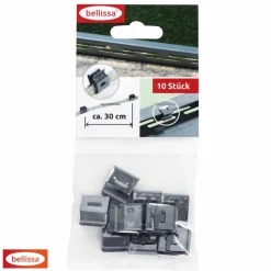 Kabelclip für Rasenkante HighLIGHT 16 x 9 x 1,5 cm 10 Stück