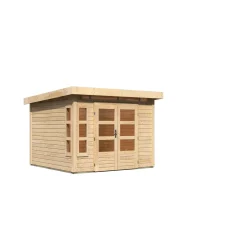 Karibu Blockbohlenhaus Kastorf 6 naturbelassen