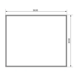 Karibu Blockbohlenhaus Radeburg 2 naturbelassen