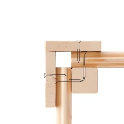 Karibu Blockbohlenhaus Rhein 2 186 x 186 cm naturbelassen