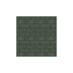 Karibu Schindeln Rechteck dunkelgrün 3 m²