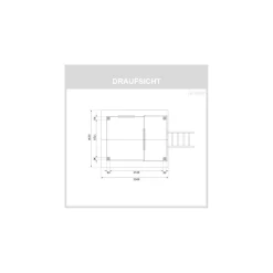 Karibu Stelzenhaus Benjamin seidengrau