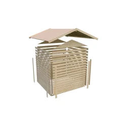 Karibu BBH Amberg 2 terragrau