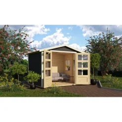 Karibu BBH Amberg 3 terragrau