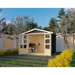 Karibu BBH Amberg 3 terragrau