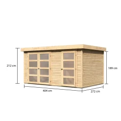 Karibu BBH Muehlentrup 2 naturbelassen