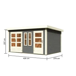 Karibu BBH Schoenbuch 2 terragrau