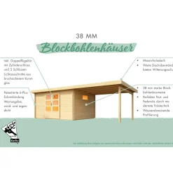 Karibu BBH Trittau 3 naturbelassen