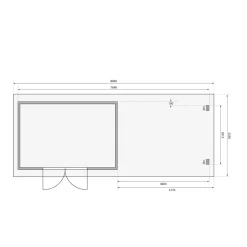 Karibu Blockbohlenhaus Trittau 5
