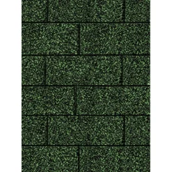 Karibu Dachschindeln Rechteck dunkelgrün 3 m²