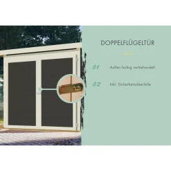 Karibu Fahrradgarage terragrau