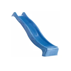 Karibu Fidel inklusive Rampe naturbelassen Rutsche blau