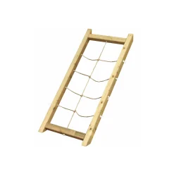 Karibu Fidel inklusive Rampe naturbelassen Rutsche blau