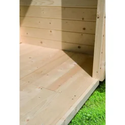 Karibu Fußboden für Sockelmaß 2,42 x 1,83 m