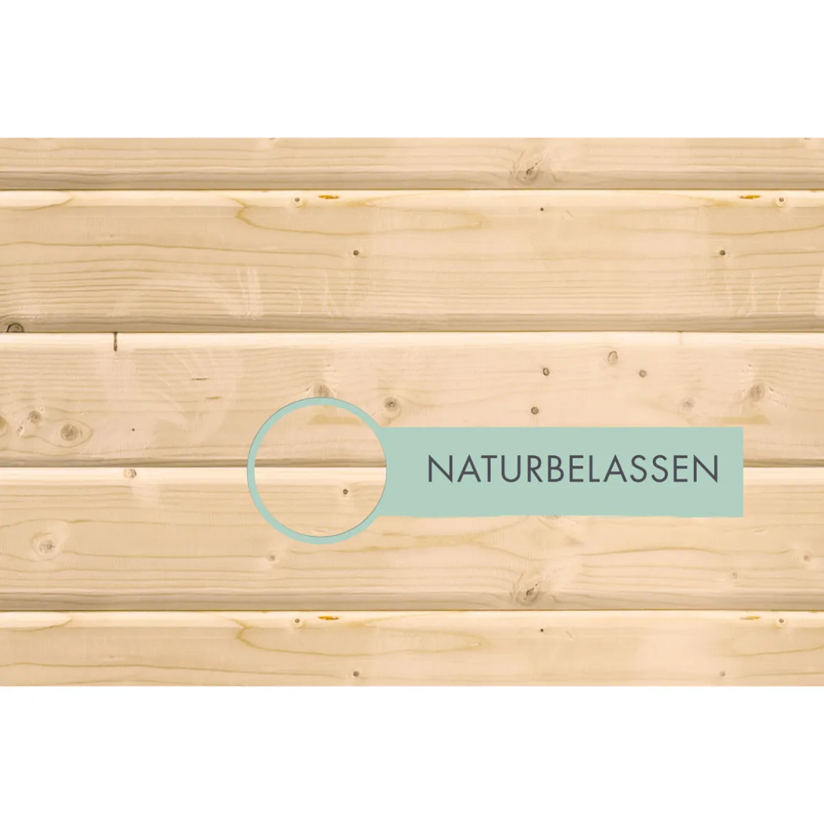 Karibu Fussboden fuer Sockelm naturbelassen