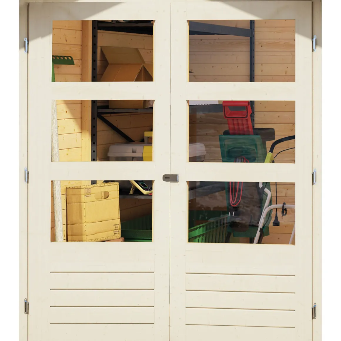 Karibu Gartenhaus Askola 4 terragrau