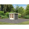 Karibu Gartenhaus Askola 2 terragrau