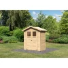 Karibu Gartenhaus Dahme 0 naturbelassen