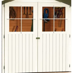 Karibu Gartenhaus Glücksburg 2 terragrau