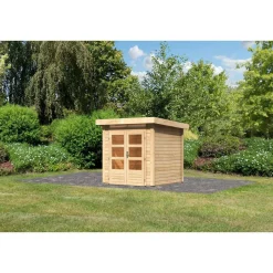 Karibu Gartenhaus Kandem 1 naturbelassen