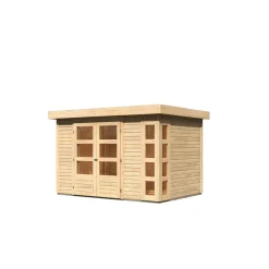 Karibu Gartenhaus Kerko 4 naturbelassen