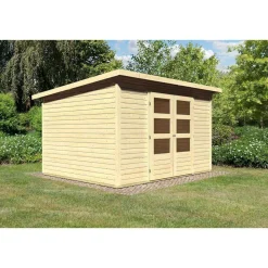 Karibu Gartenhaus Stockach 5 naturbelassen