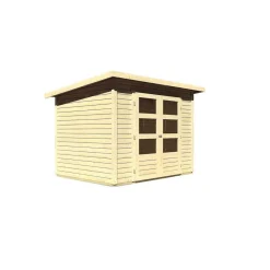 Karibu Gartenhaus Stockach 3 naturbelassen