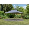 Karibu Holzpavillon Holm 1/2 359 x 359 cm