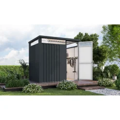 Karibu Metall Gerätehaus Oesten 1,5