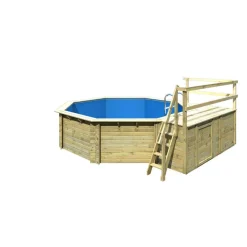 Karibu Pool 2 Variante C inkl Sonnenterrasse