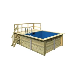 Karibu Pool Größe 1 44 mm inkl Terrasse