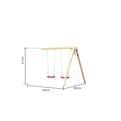 Karibu Spielturm Frieda