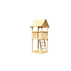 Karibu Spielturm Lotti naturbelassen